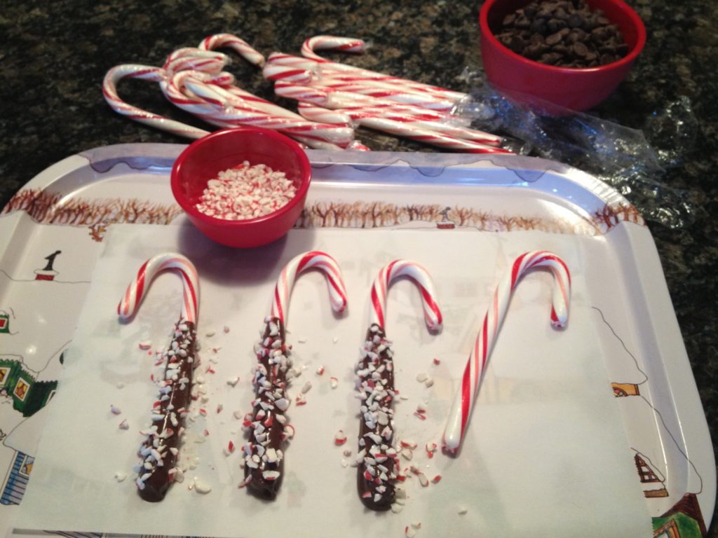 Homemade Gifts: Hot Cocoa and Chocolate Candy Canes - Faith First Parent